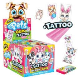 JohnyBee Cute Pets Bubble gum 5g (200)