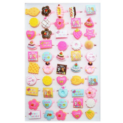 Toy Ring 532 prstýnek hračka ryba, donut , cukroví (50)