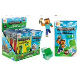 Sweet'n Fun Minecraft Lollipop with Popping Candy lizátko 15g (36)