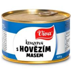 VIVA Konzerva s Hovězím masem 400g