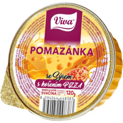 VIVA 120g Pomazánka se sýrem a kořením Pizza (16)