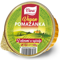 VIVA 120g Vegan pomazánka s olivami a rajčaty (16)
