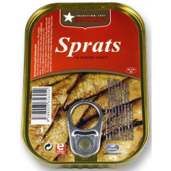 SOKRA 100g Jemně uzené šproty v rajčatové omáčce (12)