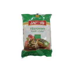 Premium vaječné těstoviny fusilli color 500g