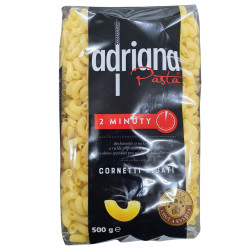Adriana těstoviny 500g / 600g 2 Minuty Cornetti Rigati (Kolínka) (12)