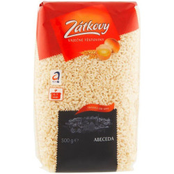Zátkovy těstoviny vaječné 500g Abeceda (10)