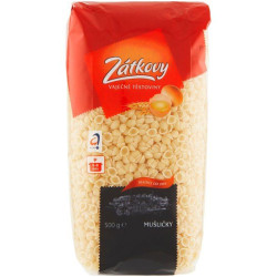 Zátkovy těstoviny vaječné 500g Mušličky (10)