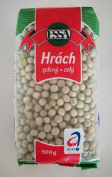 ESSA Hrách zelený 500g (12) Trvan. 05/06/2025
