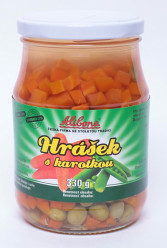 Alibona hrášek s karotkou 330g (10)
