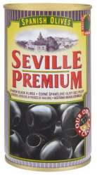 Seville Premium 350g Olivy černé bez pecek