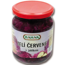 BAHAK Zelí červené s jablkem 540ml