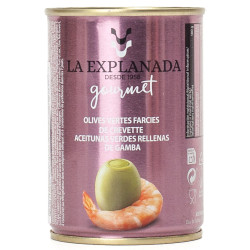 La Explanada Olivy zelené plněné krevetou pastou 280g (12)