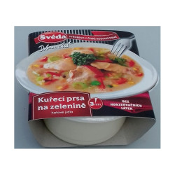ŠVÉDA Kuřecí prsa na zelenině 340g (6)