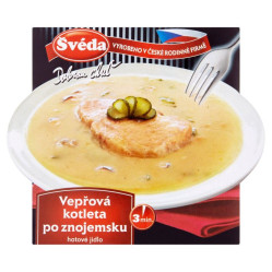 ŠVÉDA Vepřová kotleta po znojemsku 360g (6)