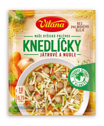 VITANA Polévka s játrovými knedlíčky a nudlemi 55g (14)