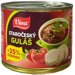 VIVA 400g Staročeský guláš + 25% zdarma = 500g