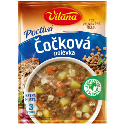 VITANA Polévka Poctivá čočková 122g (18)