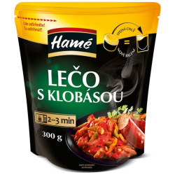 HAMÉ Hotové jídlo 300g sáček - Lečo s klobásou (12)