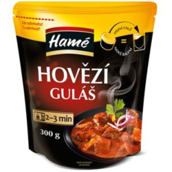HAMÉ Hotové jídlo 300g sáček - Hovězí guláš (12)