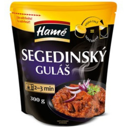 HAMÉ Hotové jídlo 300g sáček - Segedisnký guláš (12)