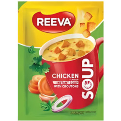 Reeva Instantí polévka Kuřecí 17g s krutony (28)