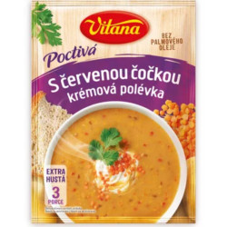 VITANA Polévka Poctivá S červenou čočkou 134g (20)