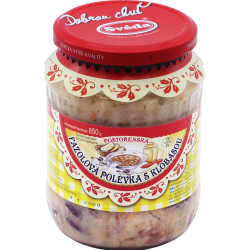 ŠVÉDA Fazolová polévka s klobásou 650g (6)