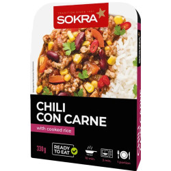Sokra Chili con carne s vařenou rýži 330g (8)