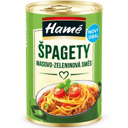 HAMÉ hotové jídlo 400g Špagety masovo-zeleninová směs (10)