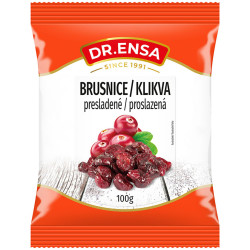 Dr.ENSA brusinky sušené 100g (20)