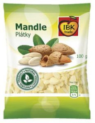 IBK Jádra mandlí plátky 100g (15)