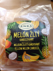 Dr.ENSA melón žlutý 150g plátky kandované (7)