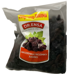 Dr.ENSA Rozinky sušené 200+100g JUMBO (10)