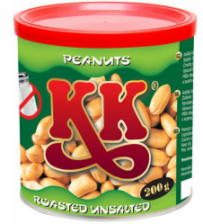 KK arašídy pražené nesolené 200g (24)