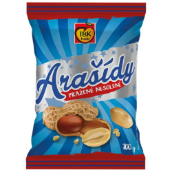 IBK arašídy pražené nesolené 100g (20)