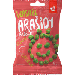 IBK Arašídy Wasabi 50g smajlik (20) Trvan. 31/10/2025