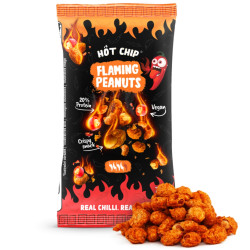Hot Chip Arašídy v těstíčku 70g - Flaming Peanuts (20)