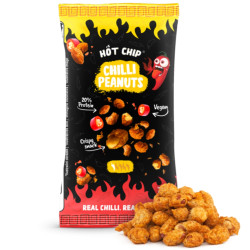 Hot Chip Arašídy v těstíčku 70g - Chilli Peanuts (20)