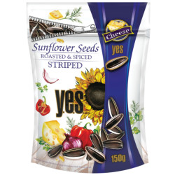 YES (Granex) pražená slunečnicová semena 150g Sýr (24)