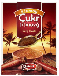 Druid cukr třtinový 400g Very Dark krabička (10)