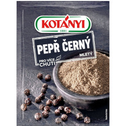KOTÁNYI Pepř černý mletý 20g (25)