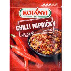 KOTÁNYI Chilli papričky drcené 8g (25)