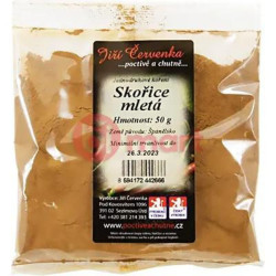 Jiří Červenka Skořice mletá 50g (20)