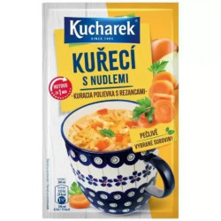 Kucharek instantní polévka Kuřecí s nudlemi 10g (18)