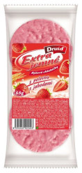 Druid rýžové chlebíčky 70g s jahodovou polevou (20)