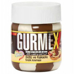 GURMEX džem 350g Kakaový krém Milk Hazelnut (duo) (12)