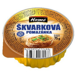 HAMÉ paštika 75g - škvarková pomazánka (28)