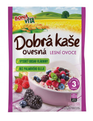 Bonavita Dobrá kaše 65g / 55g Lesní plody (20)