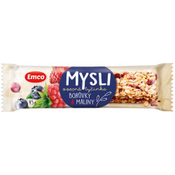 EMCO Tyčinka ovesná 45g Borůvka a malina (24)