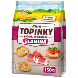 Bonavita mini topinky 150g Slanina (10)